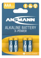Ansmann X-Power AAA 4-pack, alkaliska batterier