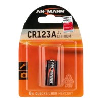 Ansmann CR123A litium fotobatteri mm, 1-pack